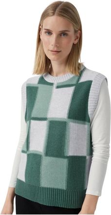 someday Timke mouwloze gebreide top - Dames - Truien - Veelkleurig - Maat: XL