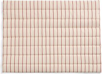 HAY Outdoor Market Sofasitzkissen, beige mit roten Streifen