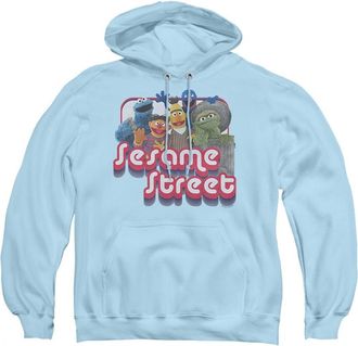 Gildan Sesame Street Groovy Group Adult Pull Over Hoodie