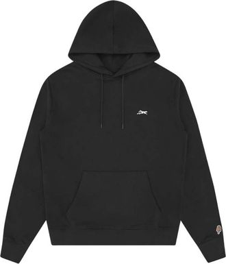 Icecream Black Regular Logo Hoodie