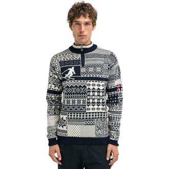 Dale of Norway Ol History Sweater - Mens in Navy/off White/raspberry at Nordstrom, Size Medium