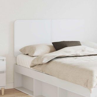 vidaXL vidaXL Testiera Bianco 120 cm Legno multistrato