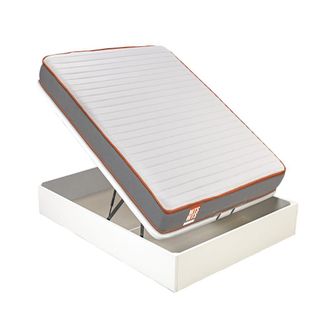 What The Sleep Colch&oacute;n y Canap&eacute;, Espuma Hr, Blanco, 150x190