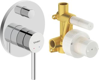 Duravit Juego Monomando Circle, Empotrado, Cromo, Ce4210008010 - Duravit