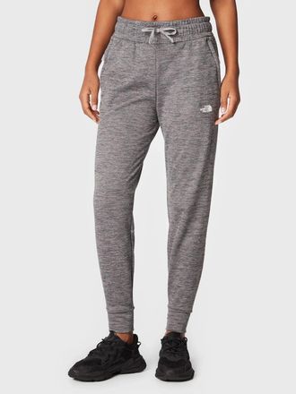 The North Face Womens The North Face Canyonlands Joggers Gray Heather Tapered Leg JZZ254