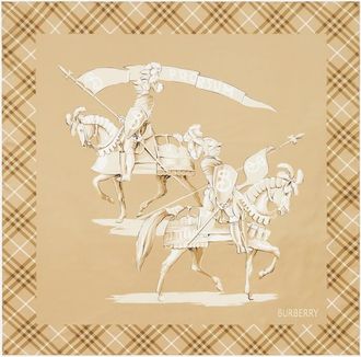 Burberry Archive Knight Silk Scarf