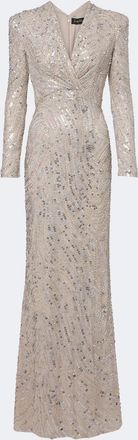 Jenny Packham Arizona embellished gown