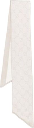 Gucci Foulard in seta con motivo GG anni 2010 - Toni neutri
