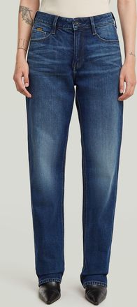 G-Star Iggie Straight Jeans - Donkerblauw - Dames