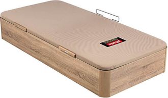 Pikolin Canap&eacute; Abatible Apertura Lateral Pikolin 3d Altura 27 Cm 80x190 Cm - Roble