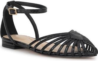 Jessica Simpson Eulean Ankle Strap Sandal in Black at Nordstrom, Size 7.5