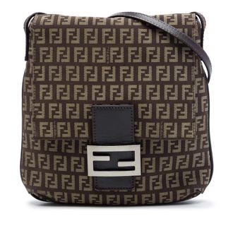 Fendi Pre-owned Fendi Zucchino Canvas Crossbody Ladies 13UOJIL9H8LR1DL2