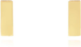 The Lovery Gold Bar Stud Earrings