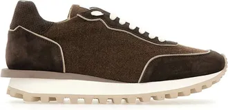 Eleventy Schoenen, Heren, Bruin, 40 EU, Su&egrave;de, Su&egrave;de Sneakers