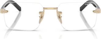 Prada Glasses, unisex, Black, Size: 55 MM 0PR D55S