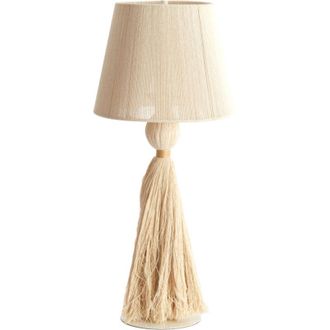 Light & Living Light & Living - lampada da tavolo - Espino - beige - tessile