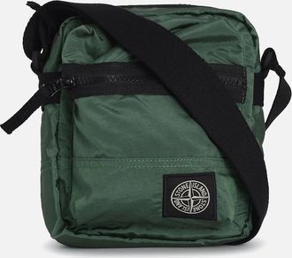 Stone Island Mens S0251 Crossbody Bag Green - Grey - Size: OS