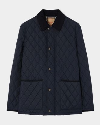 Burberry Haddington Quilted Barn Jacket