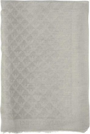 Emporio Armani Scarfs - Dames - Sjaals - Grijs - ONE Size - Accessoires