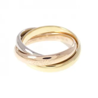 Cartier Pink Gold White Gold Yellow Gold Yellow Gold (18K) Pink Gold (18K) White Gold (18K) Band Ring (Pre-Owned)