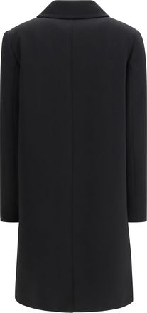 Max Mara Womens Racconto Overcoat Nero Coat