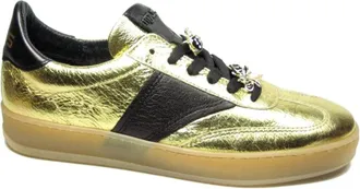 Mjus Schoenen, Dames, Geel, 40 EU, Leer, Genova Sneakers