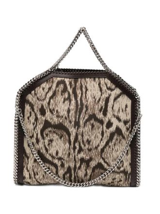Stella McCartney schoudertas met dierenprint en ketting