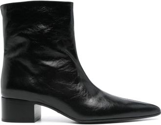 Khaite Andee Leather Boots
