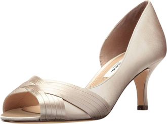 Nina Contesa PIatino Reflective Suedette CONTESA-FY-716 Womens