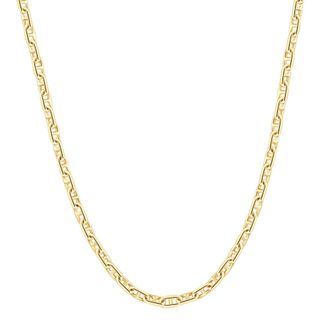 Pompeii3 14k Yellow Gold Marine Womens 24 Chain Necklace 22 Grams 5.5mm Thick