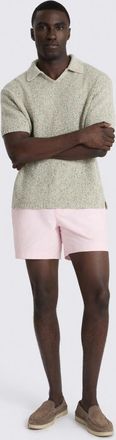 Moss Pale Pink Smart Swim Shorts