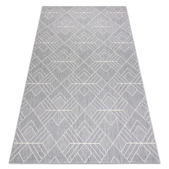 RugsX RugsX Flat Rug in Grey | Size: 160 cm x 230 cm