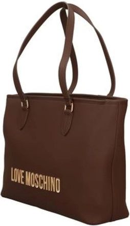 Love Moschino Bold Love Shopper - Dames - Shoppers - Bruin - ONE Size - Leer - Tassen