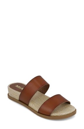 Mia Yelena Sandal in Cognac at Nordstrom, Size 6.5