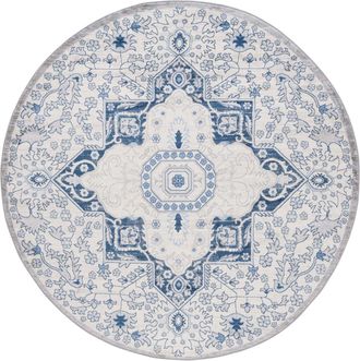 Safavieh Alfombra Azul/Beige 201 X 201 cm