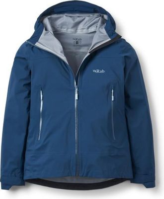 RAB Firewall Light Jacket Regenjacke f&uuml;r Damen | blau