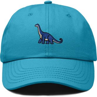 Dalix Brachiosaurus Dad Cap in Teal at Nordstrom