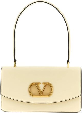 Valentino Garavani Vain Shoulder Bag - Dames - Schoudertassen - Wit - ONE Size - Leer - Tassen