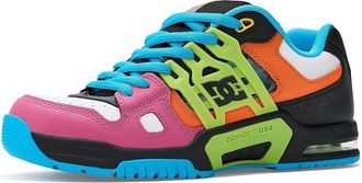 DC AT-2 Mens Skate Shoes Black/Multi : 10.5 D - Medium, Leather/Synthetic