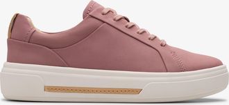 Clarks Hollyhock Walk Mauve Nubuck Schoenen