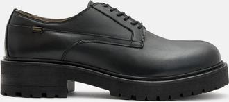 AllSaints Cow Leather Hank Leather Derby Shoes, Size: UK 11/US 12/EU 45