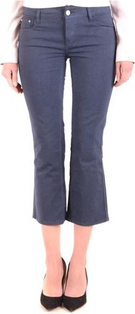 Cycle Cropped Jeans - Dames - Vrijetijds broeken - Blauw - W24 - Katoen - Broeken