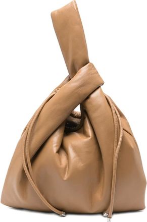 Nanushka Borsa tote Jen - Marrone