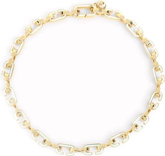 Casablanca Enamel C Link Ketting - Dames - Kettingen - Geel - ONE Size - Accessoires