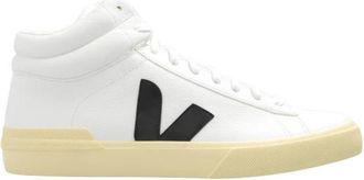 Veja Minotaur High-Top Sneakers - Heren - Sneakers - Wit - 43 EU - Katoen - Schoenen