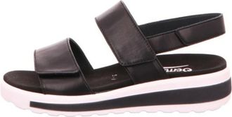 Semler Hanna Sandaal - Dames - Schoenen - Zwart - Maat: 40 1/2 EU Leer