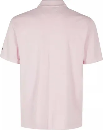 MC2 Saint Barth Mens Polo Shirt Charles Pink Cotton T-shirts And Polos
