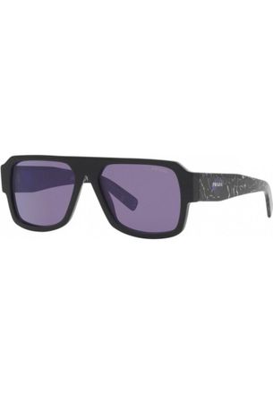 Prada Mens PR22YS-1AB05Q-56 PR22YS 56 1AB05Q Fashion Sunglasses - Black - One Size