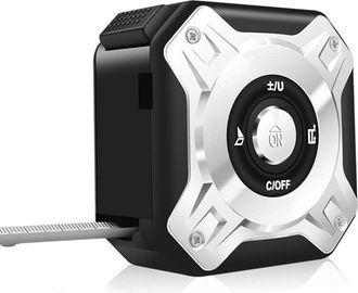 OEM Medidor De Distancia De Cinta L&aacute;ser 2 En 1, Cinta M&eacute;trica L&aacute;ser Recargable Con L&aacute;ser De 40 M Y Cinta De 5 M, Recargable Por Usb Con Retroiluminaci&oacute;n L