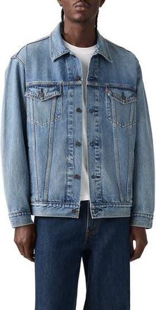 Levi's Relaxed Denim Trucker Jacket in Afternoon Streets at Nordstrom Rack, Size Xx-Large